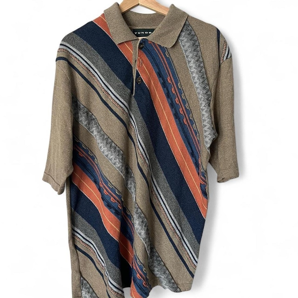 Tundra Polo Knit Coogi Type Shirt